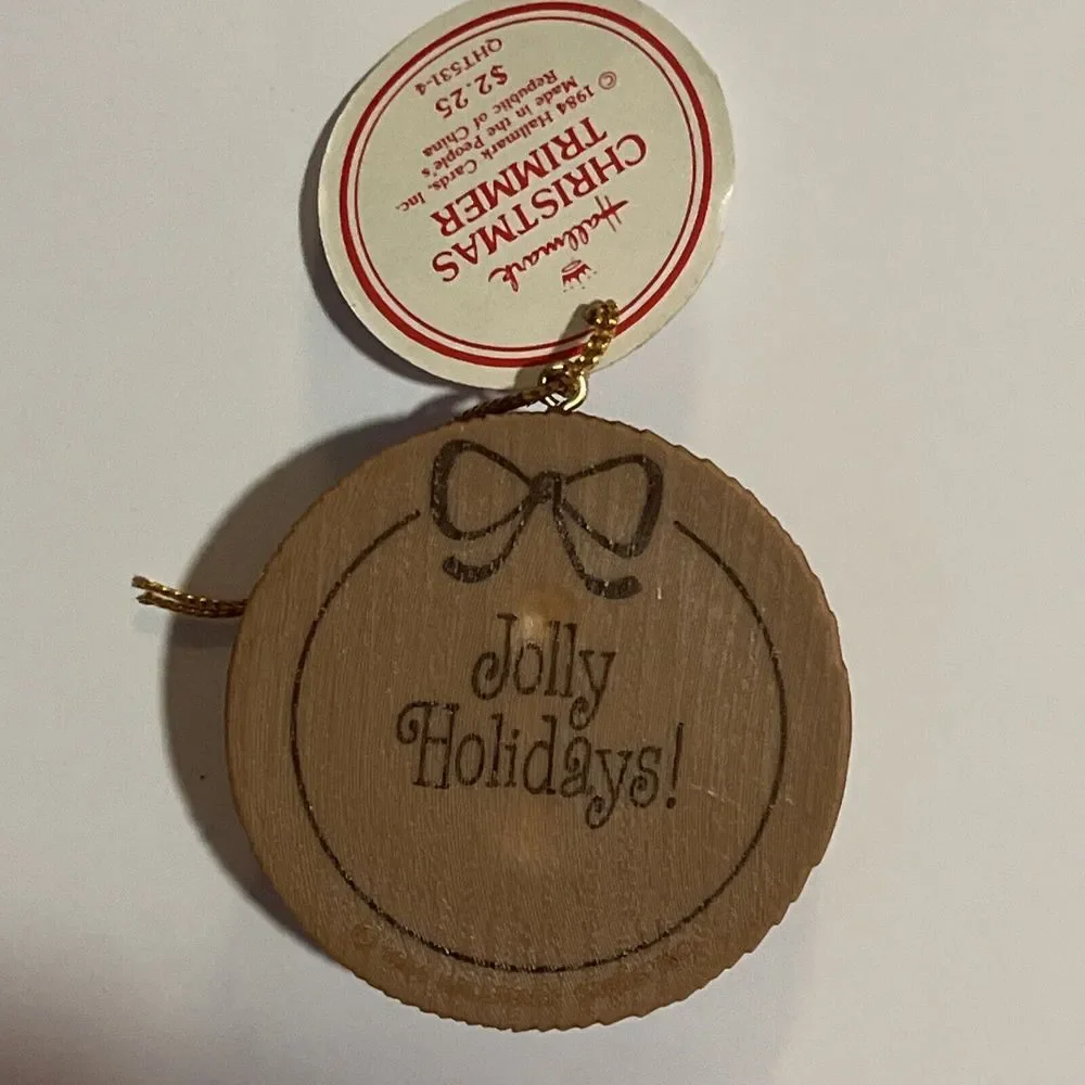 Hallmark Trimmer Vintage 1984 Santa, Koala, Drummer‎ Boy - 3 Lot Ornaments